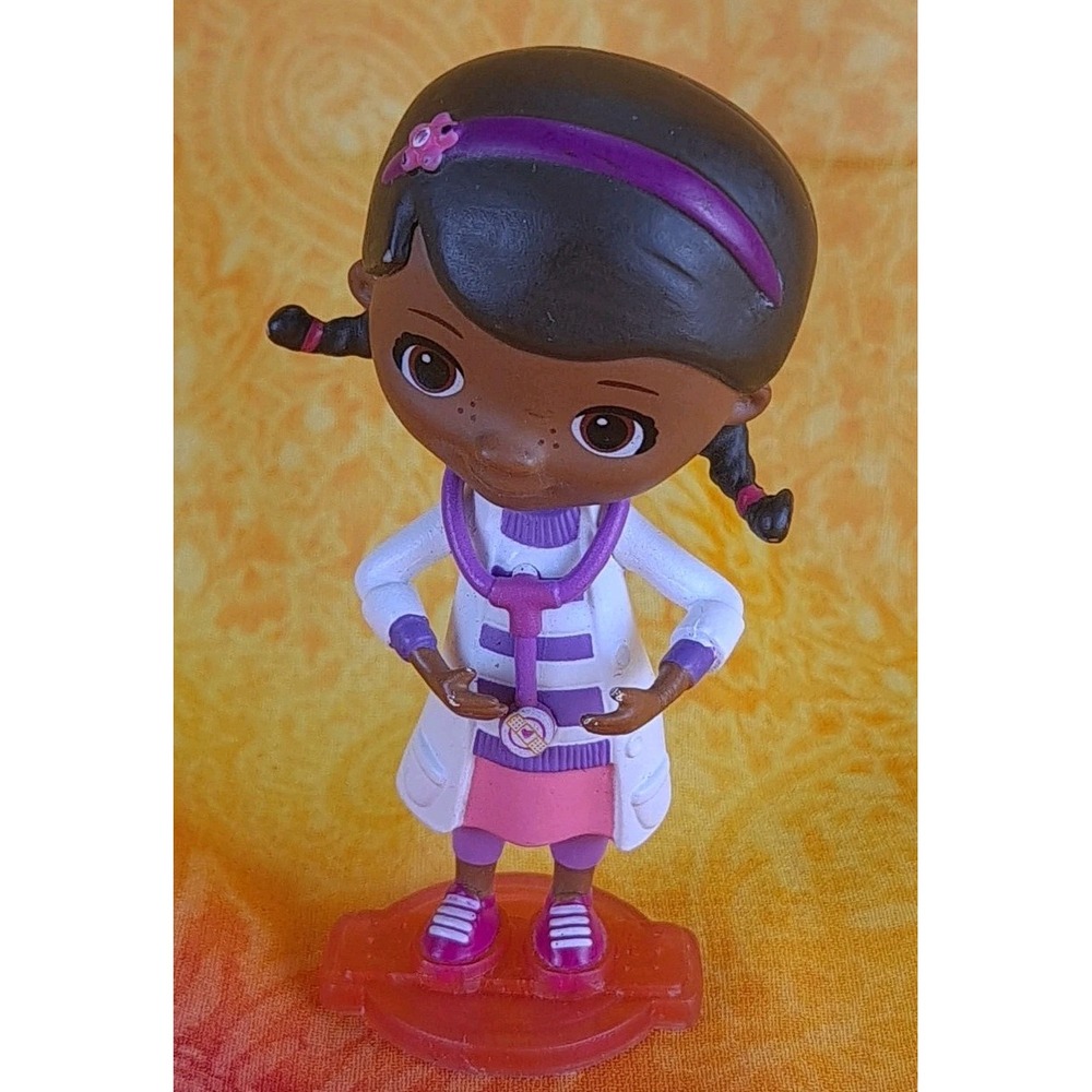 Doc McStuffins Toy Figure Disney 3" Plastic Action‎ Figure USED